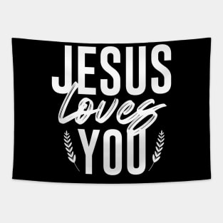 Jesus Loves You Tapestry