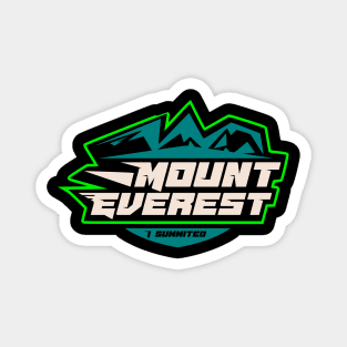 I summited Mount Everest Magnet