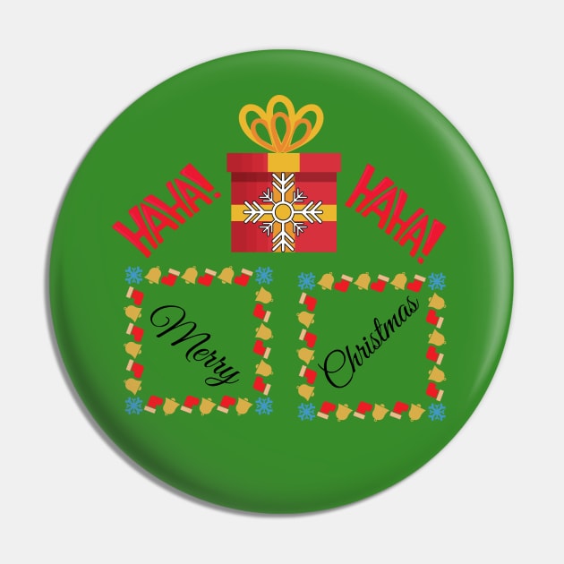 HAHA HAHA MERRY CHRISTMAS GIFT Pin by O.M design