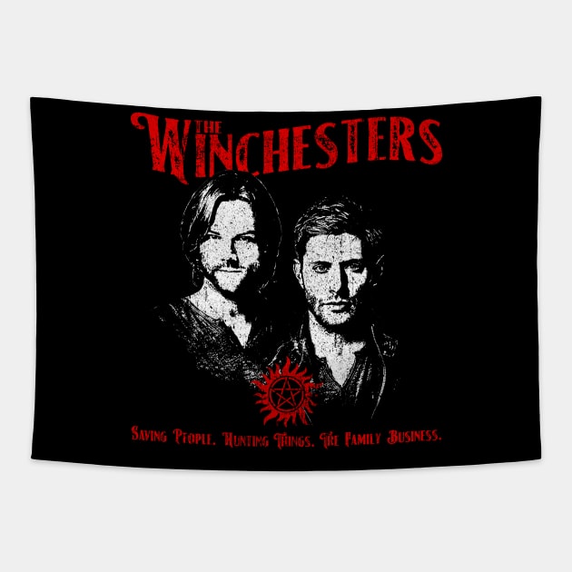 The Winchesters Tapestry by huckblade