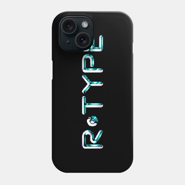 R-Type Logo Phone Case by GraphicGibbon