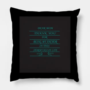 mother's day special quotes design Pillow