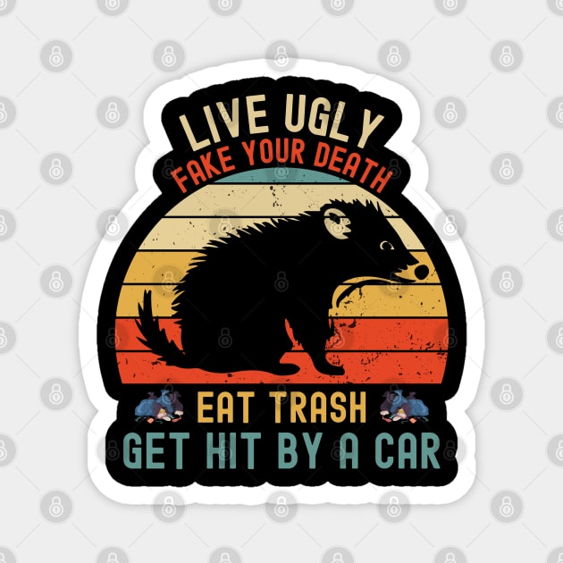 OPOSSUM QUOTES Magnet by Magnificent Butterfly