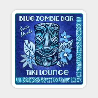 Blue Zombie Magnet