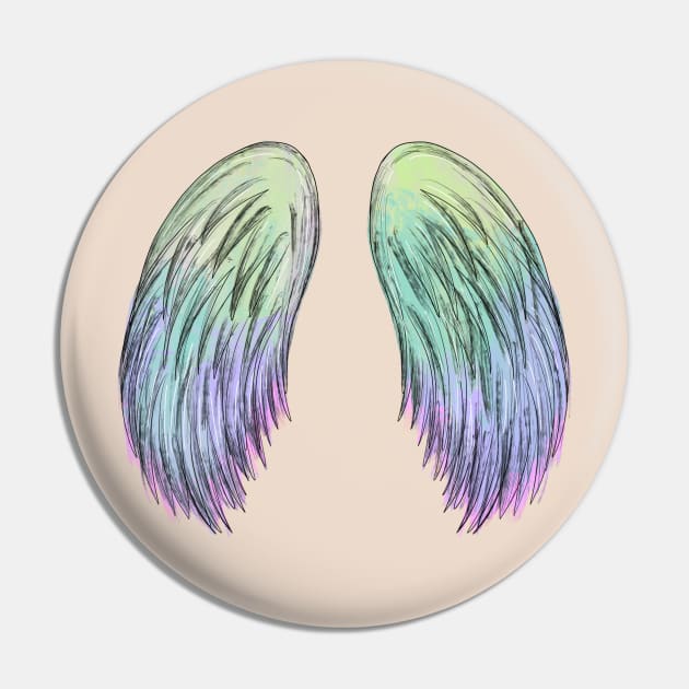 angel wings Pin by ithacaplus