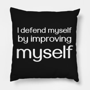 This is how i defend my self | Sidney Poitier Pillow