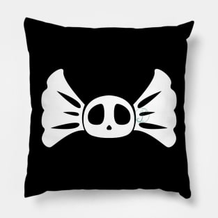 Pastel Goth Candy Skull Pillow