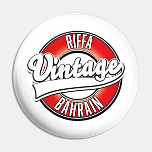 Riffa bahrain vintage logo Pin