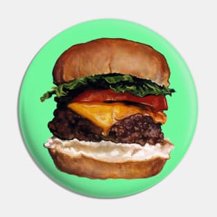 Cheeseburger Pin