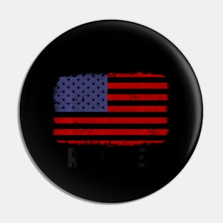 Keep America Trumpless Usa Flag Pin