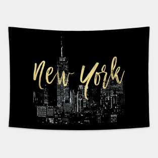 New York City Tonight Tapestry