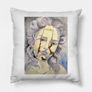 Aquarius Portrait Pillow