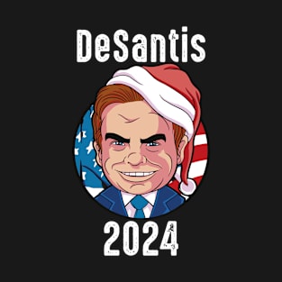 Ron DeSantis Christmas DeSantis 2024 Desanta Claus T-Shirt