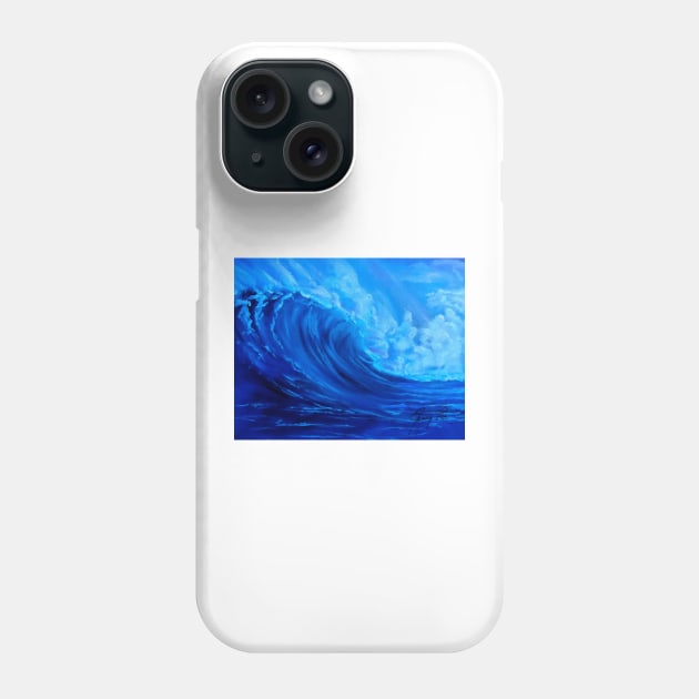 Tidal Wave Phone Case by jennyleeandjim