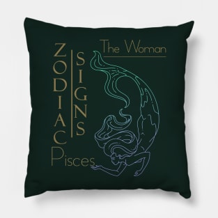 The woman Pisces Pillow