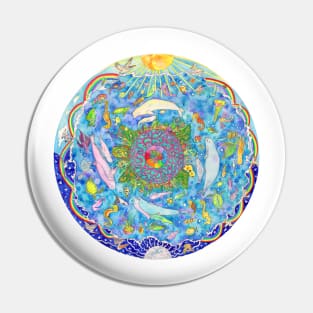 the OCEAN mandala Pin