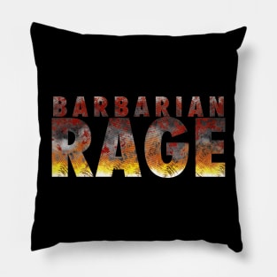 Barbarian Rage Pillow