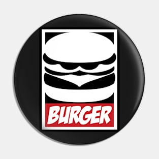 Obey the Burger Pin