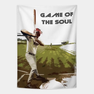 Baseball game of the soul Tapestry