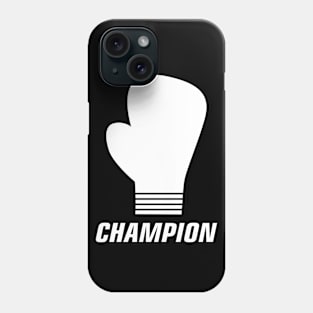 Athletic champion workout t shirt for athletes and sportspersons. Phone Case