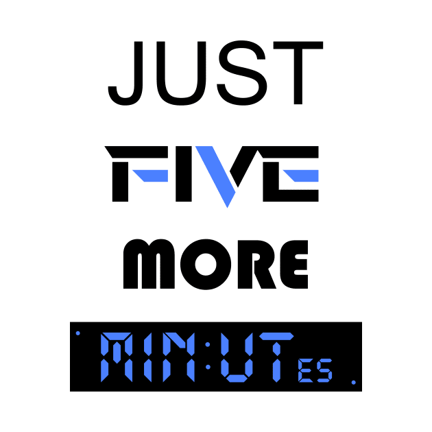 just five more minutes blue by STRANGER