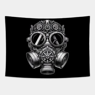 Steampunk Gasmask Tapestry