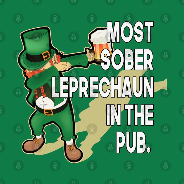 Funny St. Patrick's Bartender  Apparel by TonTomDesignz