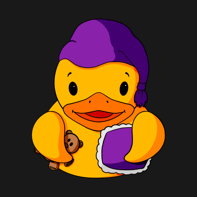 Bedtime Rubber Duck by Alisha Ober Designs