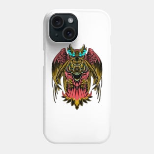 owl robot Phone Case