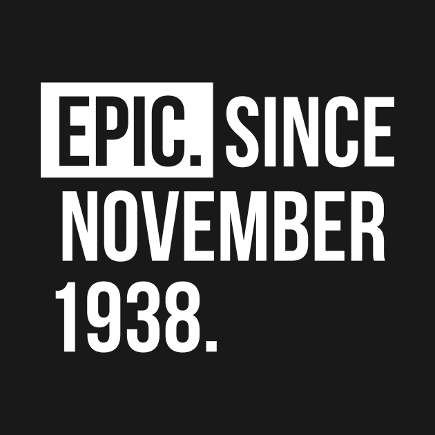 Epic since November 1938 by hoopoe