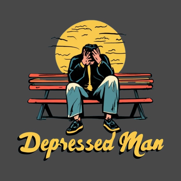 Depressed Man by Jason's Finery