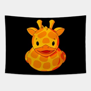 Giraffe Rubber Duck Tapestry