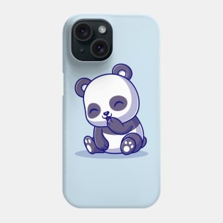 Cute Panda Sitting Cartoon Phone Case