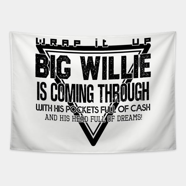 Big Willie Tapestry by Pictozoic