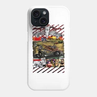 curves and bullets "bloody saphos" funny car Phone Case