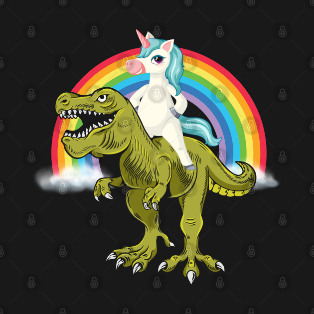 unicorn and dinosaur