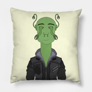 Leather jacket Pillow