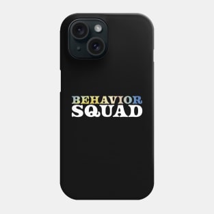 behavior squad - retro gradient Phone Case