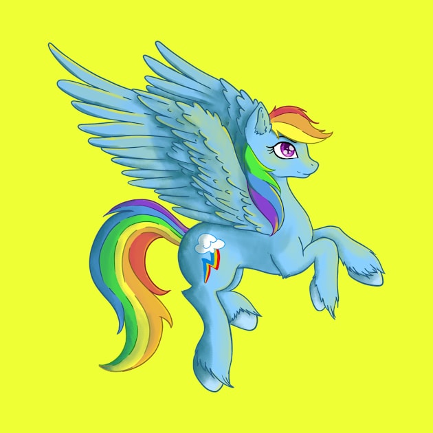 Rainbow Dash by ThatCatObsessedDemon