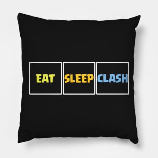 Eat Sleep Clash Of Clans Funny Gift Pillow