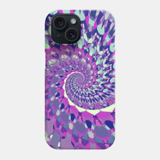 Trippy Mandala Spiral Phone Case