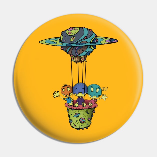 Zumbi Kids Balloon Pin by ballack13store