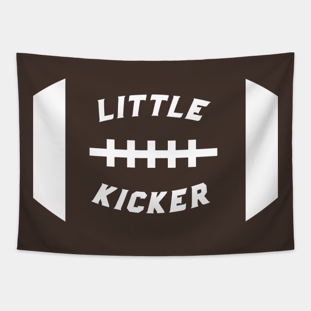 Football Pregnancy - Little Kicker Tapestry by PodDesignShop