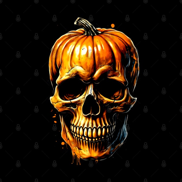 Pumpkin Skull by Ravenglow