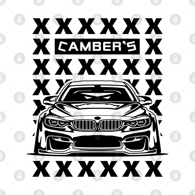 M4 Front Coupe Stance F82 Germany sport T shirt sticker by dygus