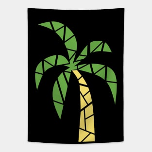 GREEN Yellow Palm Tree Tapestry