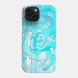 Digital abstract art 3.14 Phone Case