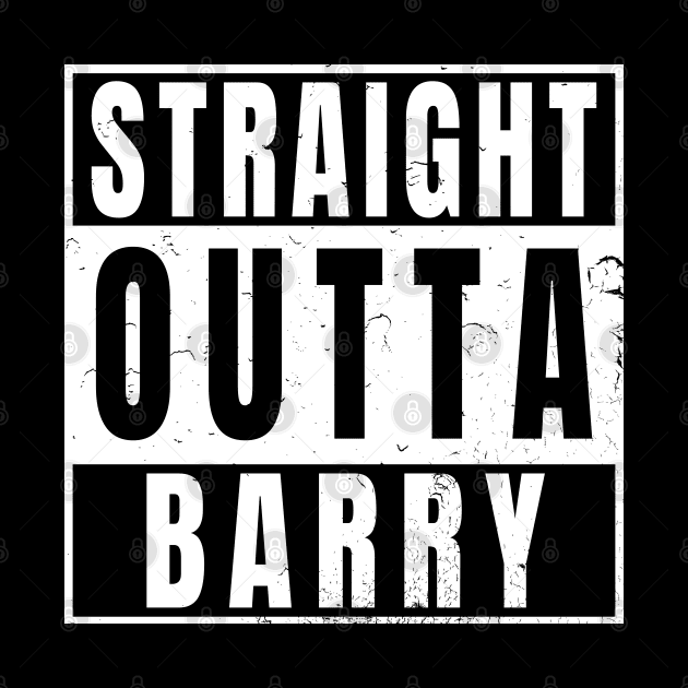 Straight Outta Barry by Randomart