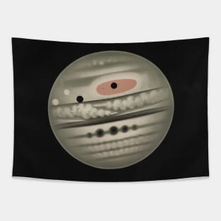 The Planet Jupiter by Etienne Leopold Trouvelot Tapestry