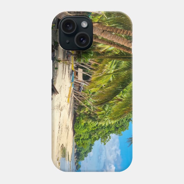 Panaraga Beach, Barobo, Surigao del Sur, Mindanao, Philippines Phone Case by Upbeat Traveler